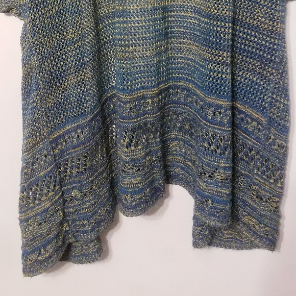 Like New 💙 Cozy Blue Knit Cardigan - Picture 5 of 6